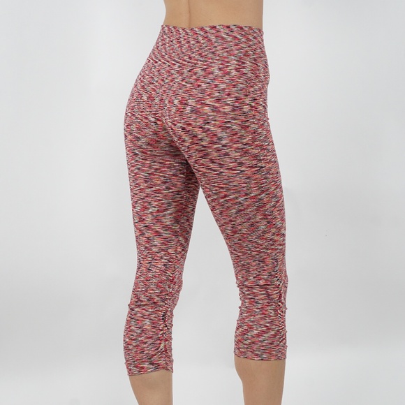 Dry-Fit Pants Workout Two Tone Legging - Picture 2 of 4